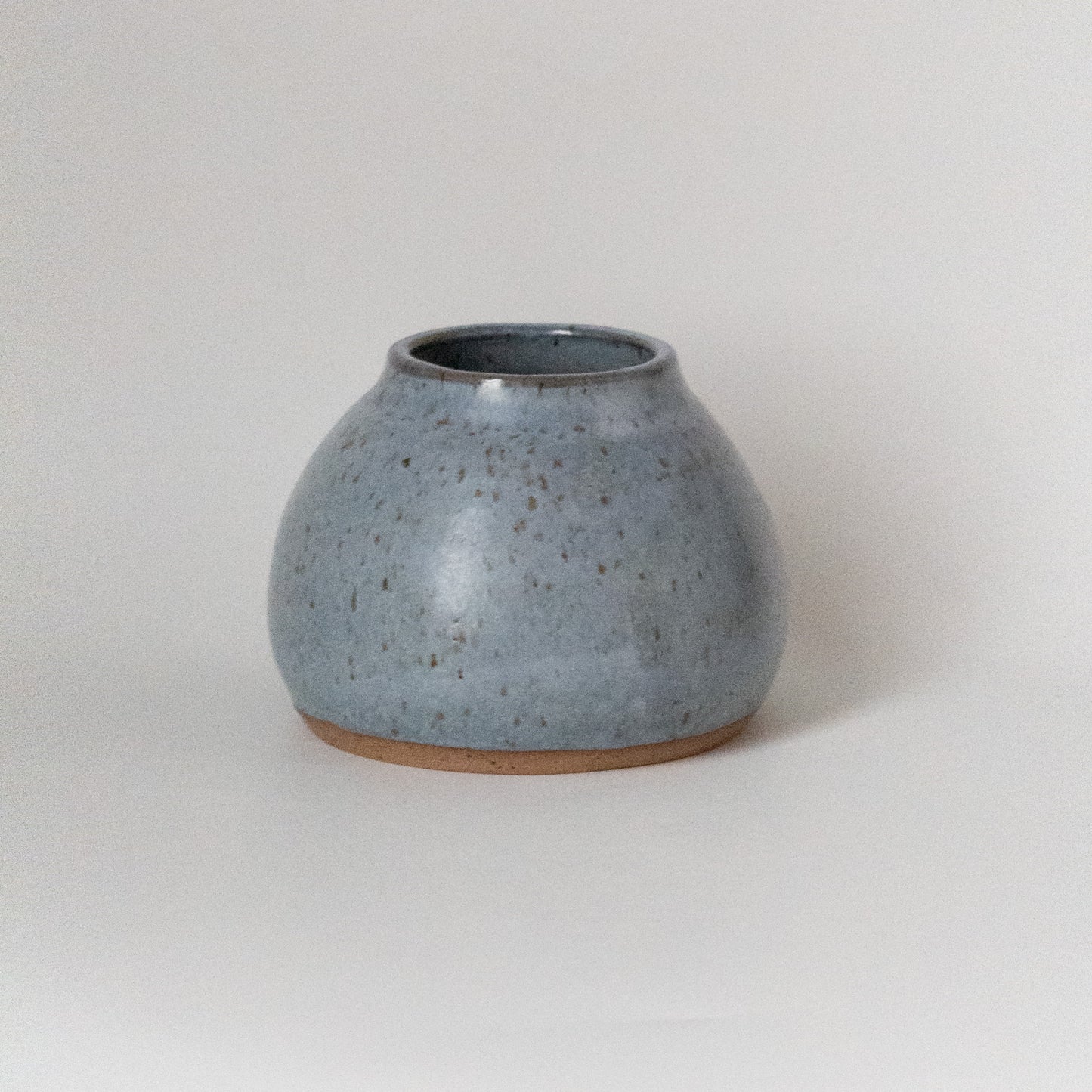 Blue Bulb Vase