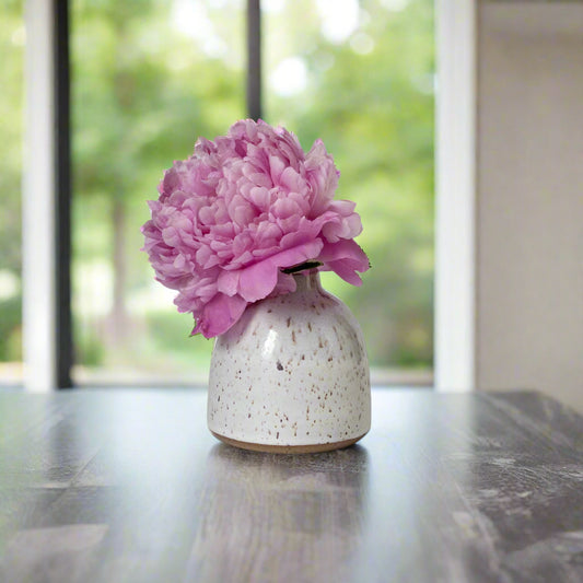 Fresh White Bud Vase