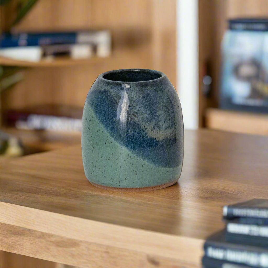 Bright Blue Waters Vase
