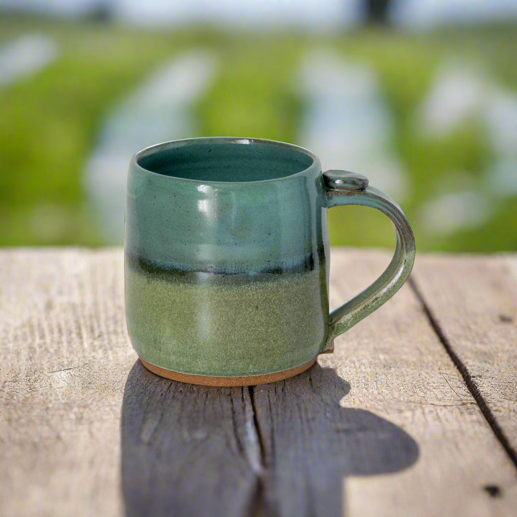 Green Pastures Blue Skies Mug