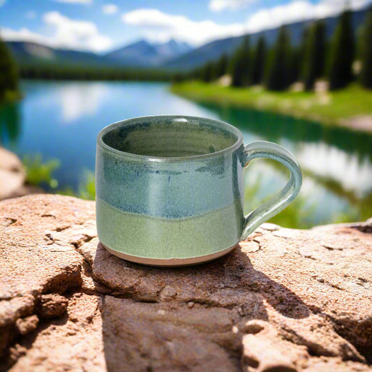 Green Pastures Blue Skies Mug