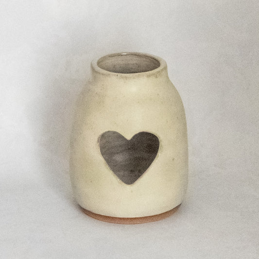 Heart Luminary Vase