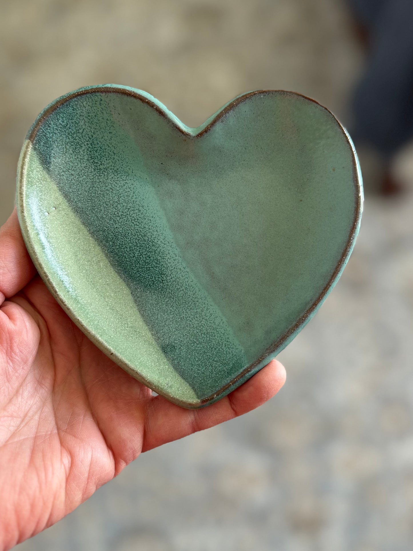Heart Shaped Jewelry Dish (5 inches)