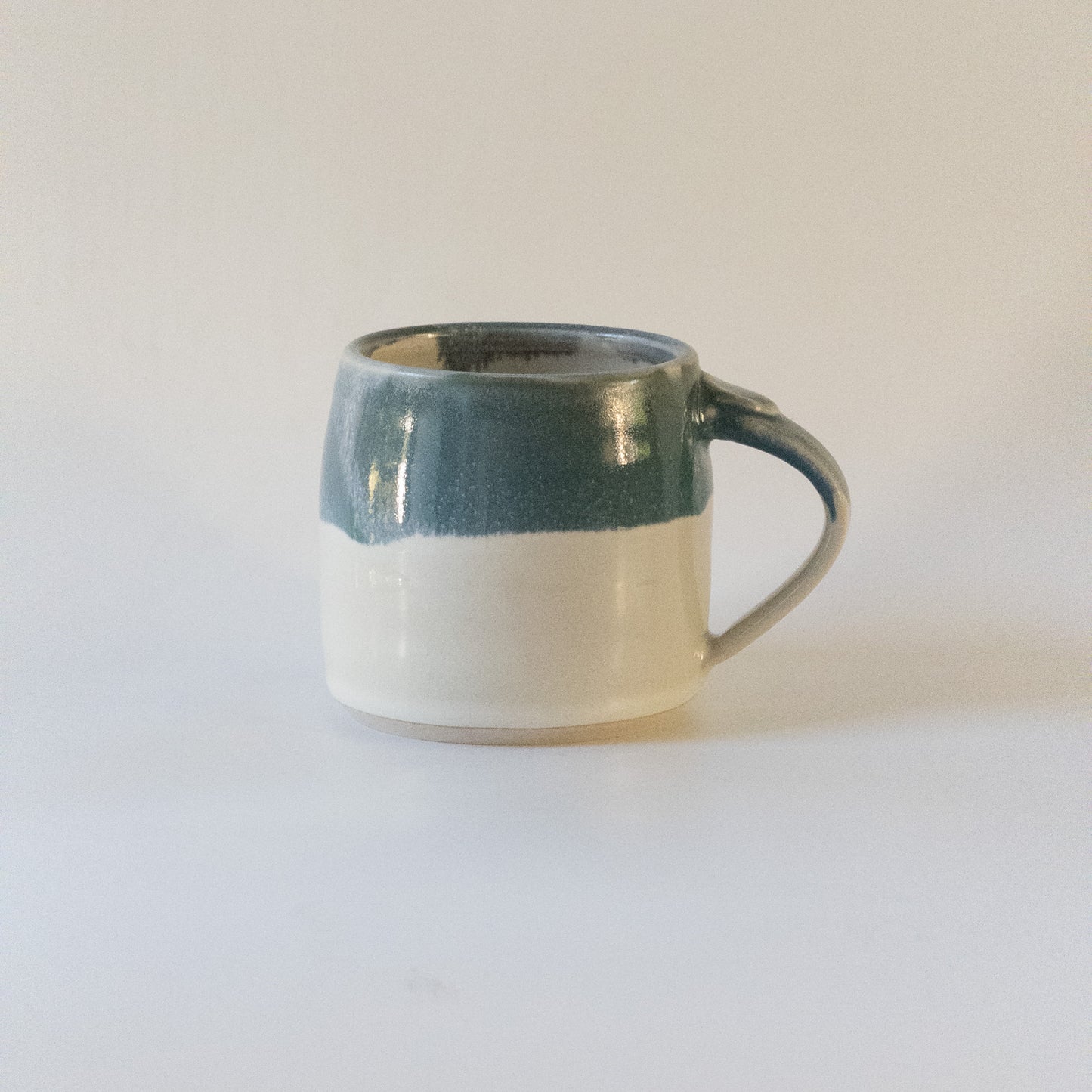 Shiny White Bluebird Mug