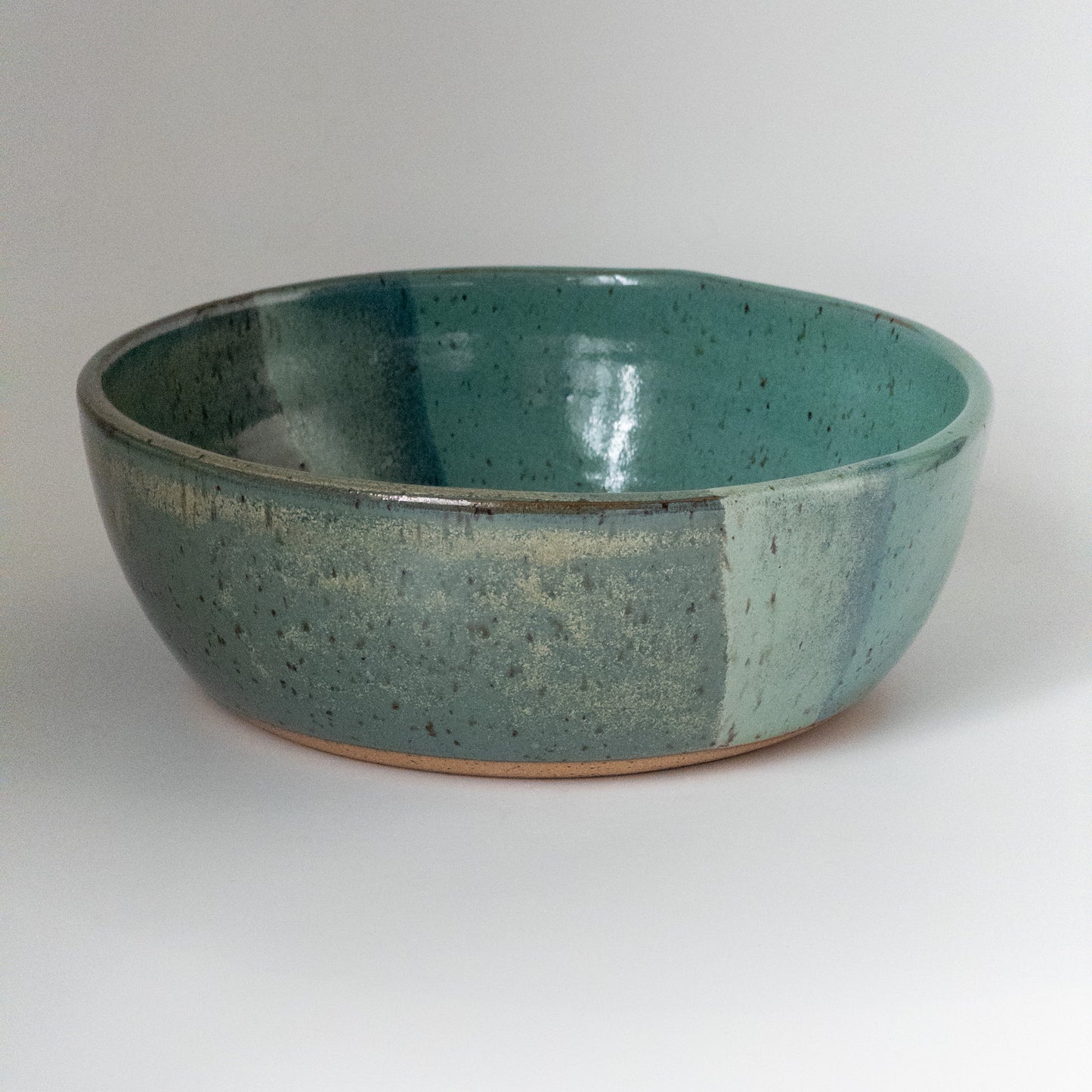 Turquoise Blues Pasta Bowl (holds approx. 32 ounces)