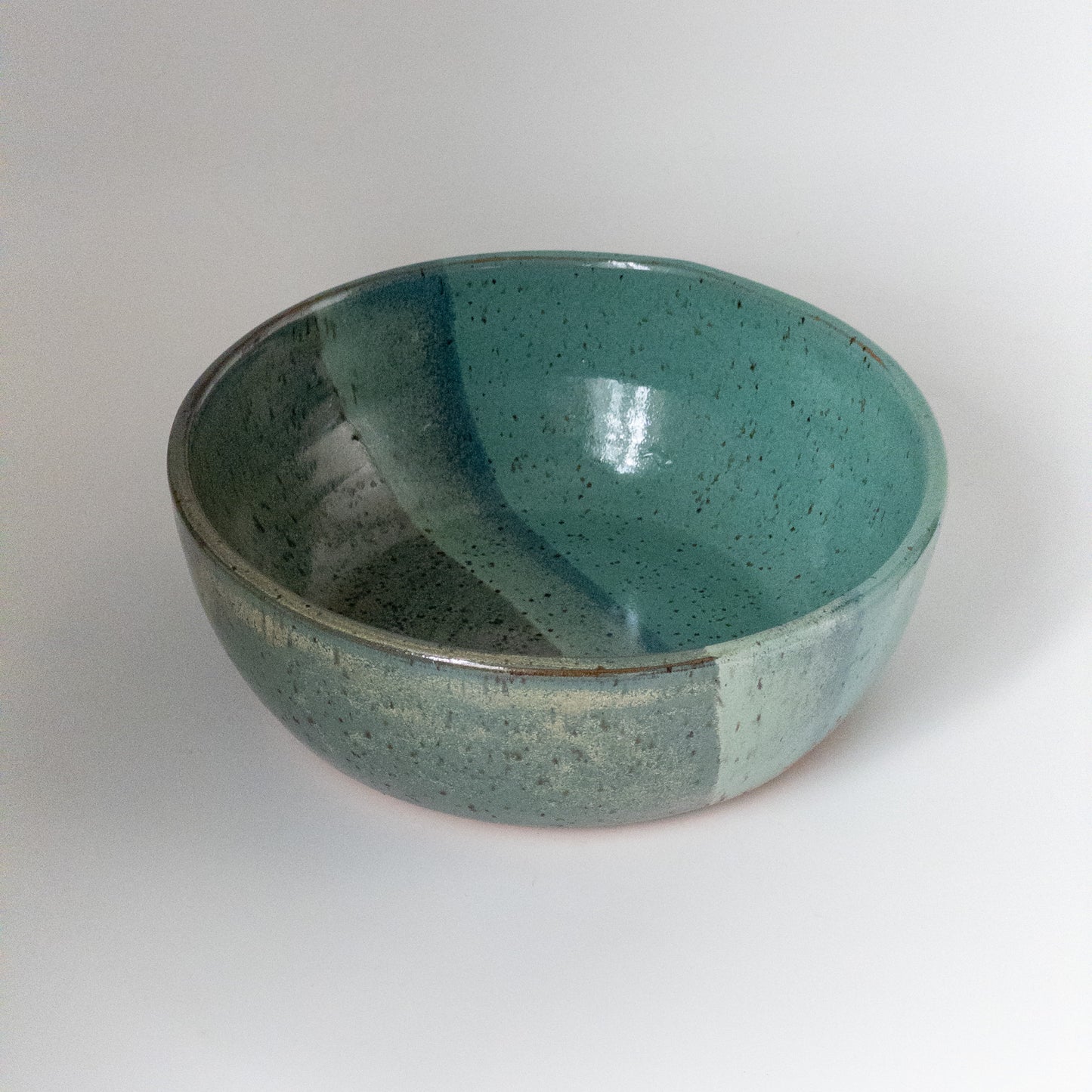 Turquoise Blues Pasta Bowl (holds approx. 32 ounces)