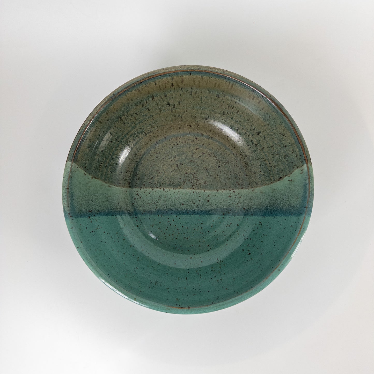 Turquoise Blues Pasta Bowl (holds approx. 32 ounces)