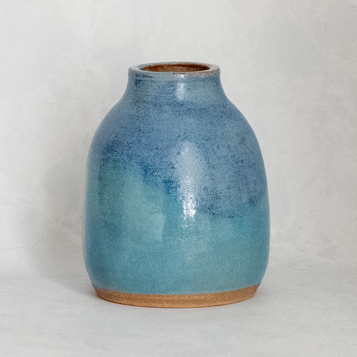 Glacial Blue Vase