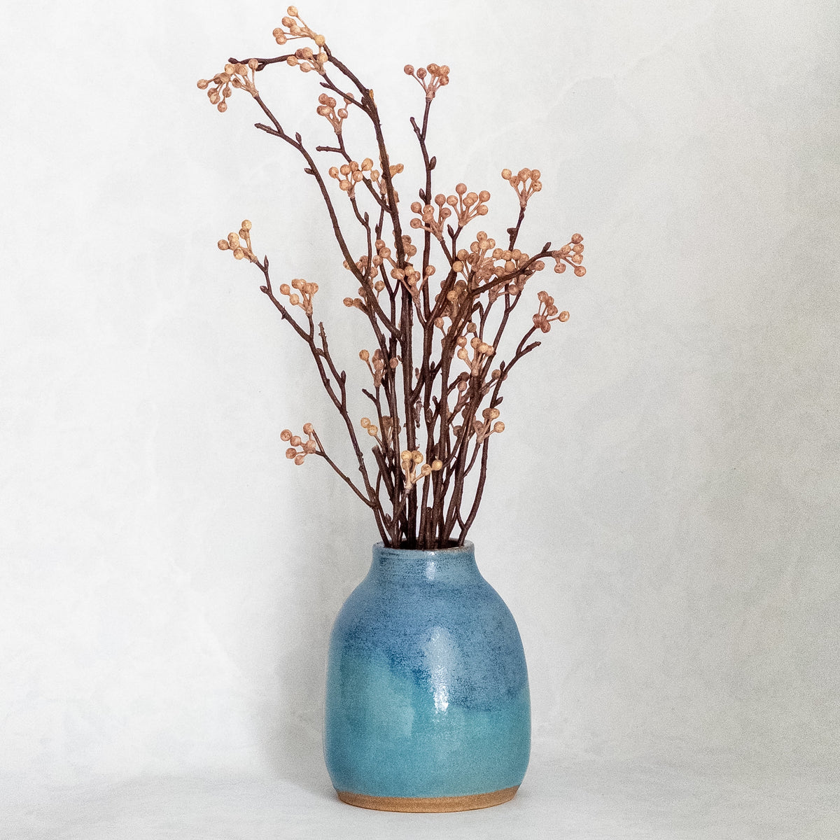 Glacial Blue Vase