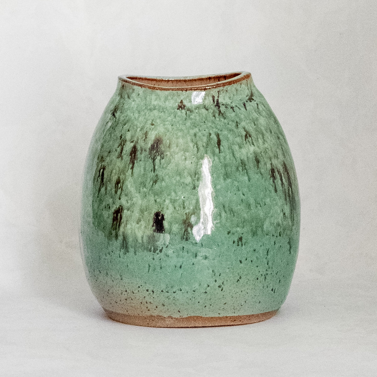Turquoise Trail Vase (Oval)