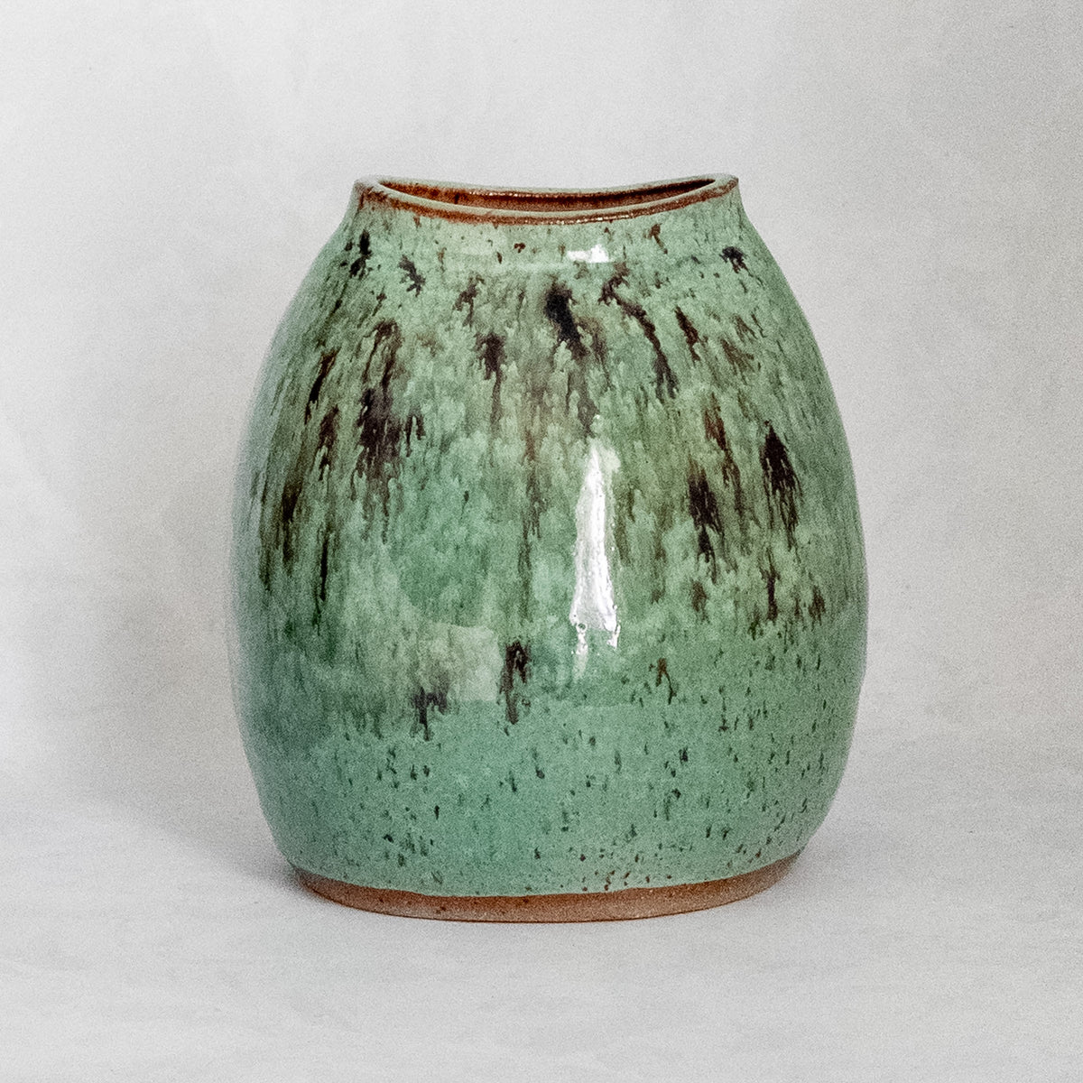 Turquoise Trail Vase (Oval)