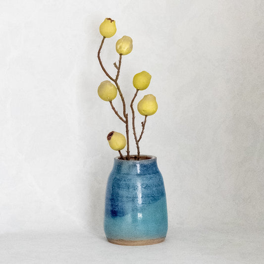 Sprig Vase Glacial Blue