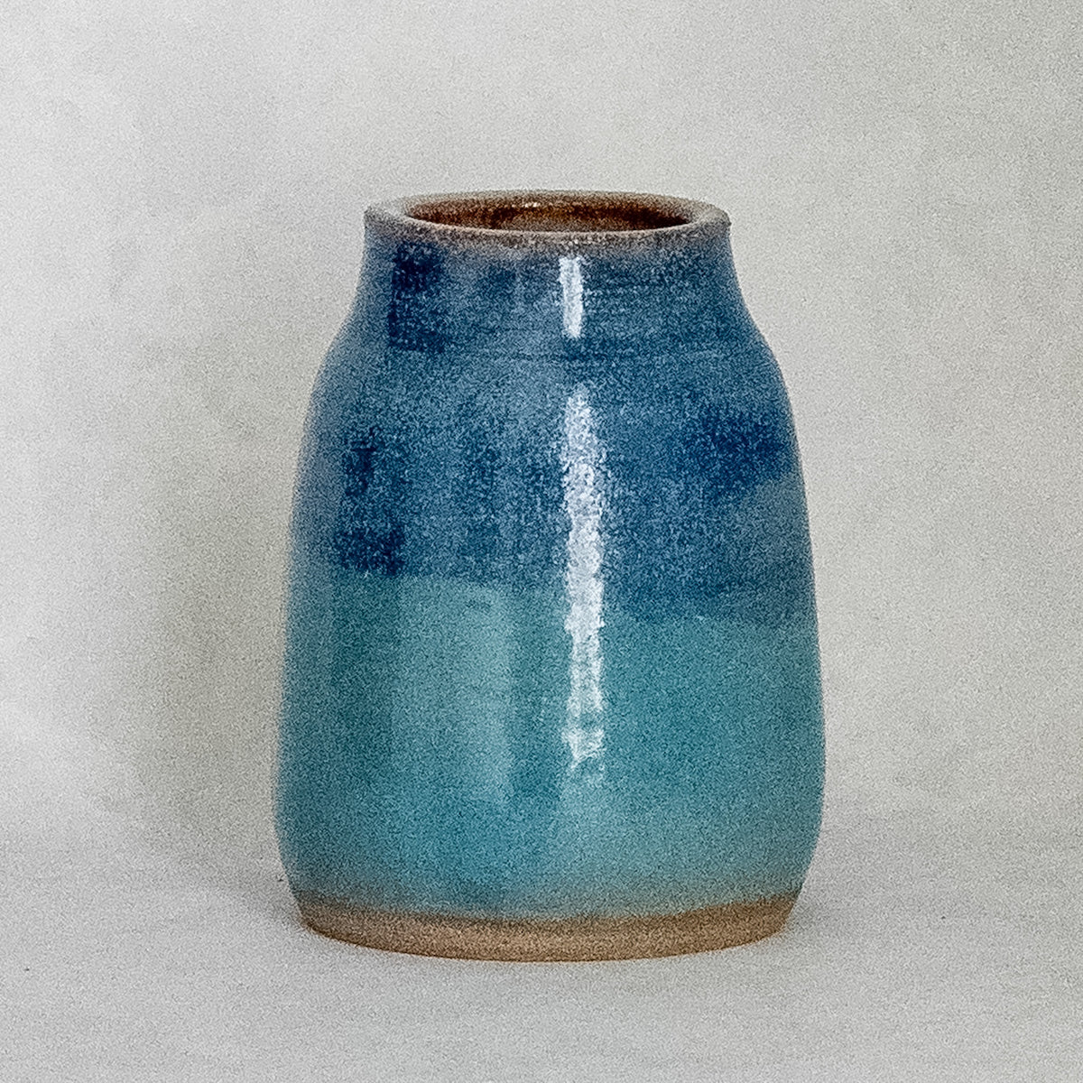 Sprig Vase Glacial Blue