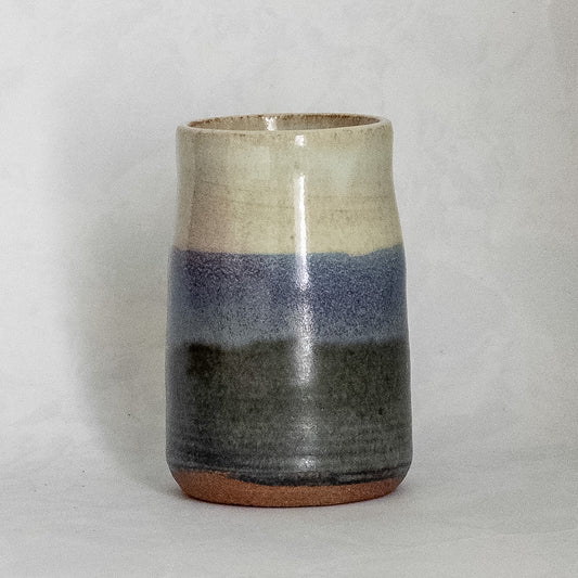 Small Blue Mountain Vase