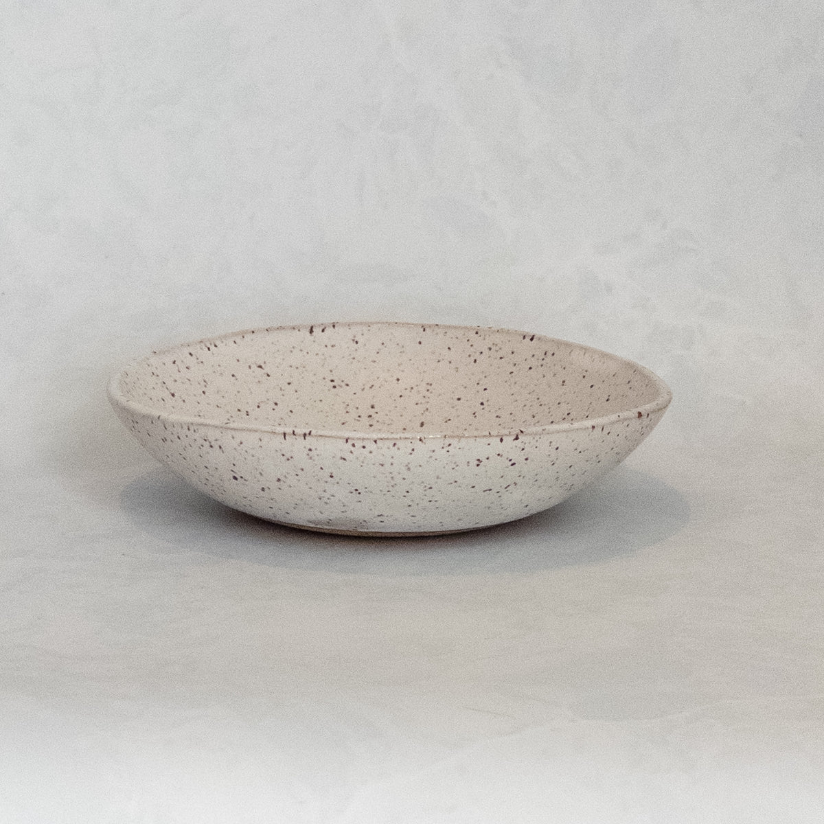 Speckled White Riverstone Bowl