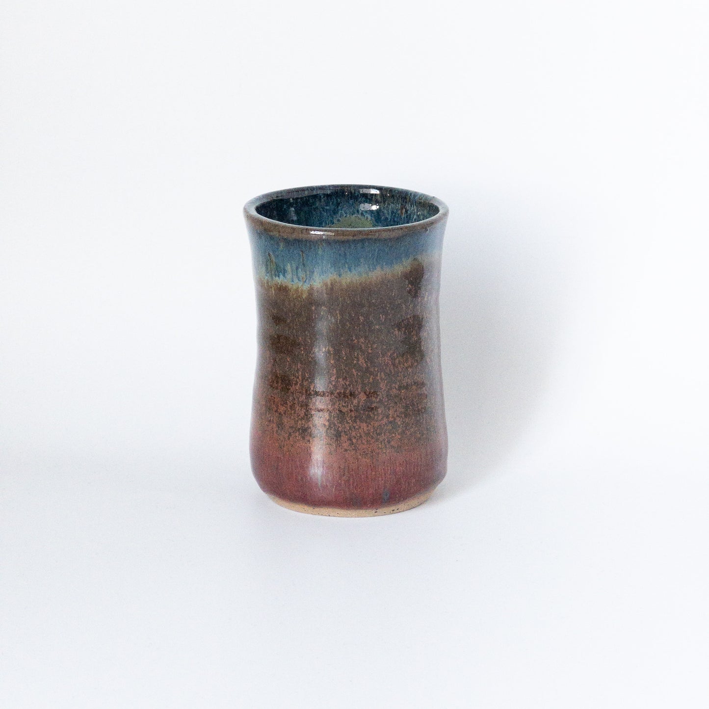 Juice Cup in Red and Blue