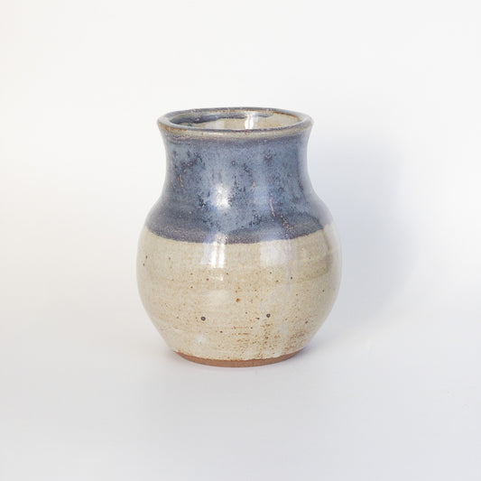 Blue Bird Bubble Vase